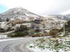 snow in apiranthos naxos