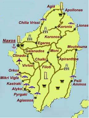 naxos maps