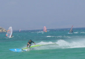 naxos windsurfing